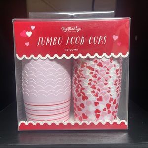 Valentines food cups